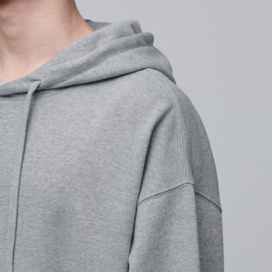 Musinsa Standard Extra Oversized Hooded Sweatshirt – Grey