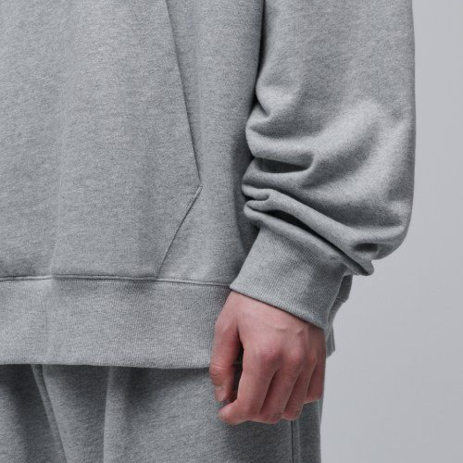 Musinsa Standard Extra Oversized Hooded Sweatshirt – Grey