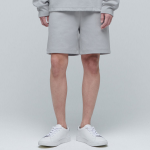 Flat Terry Sweat Shorts [Light Grey]