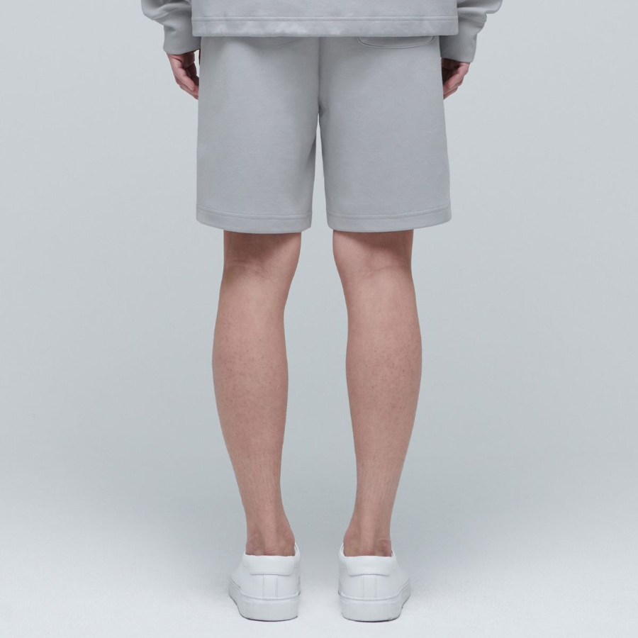 Flat Terry Sweat Shorts [Light Grey]