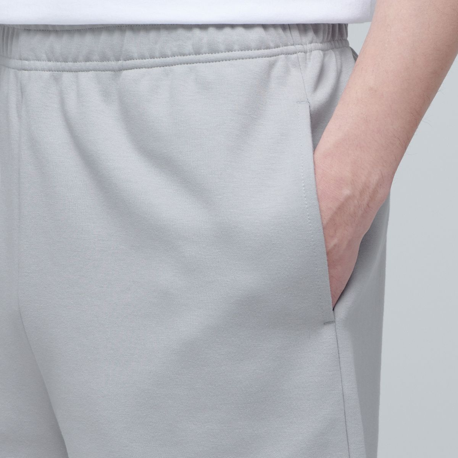 Flat Terry Sweat Shorts [Light Grey]