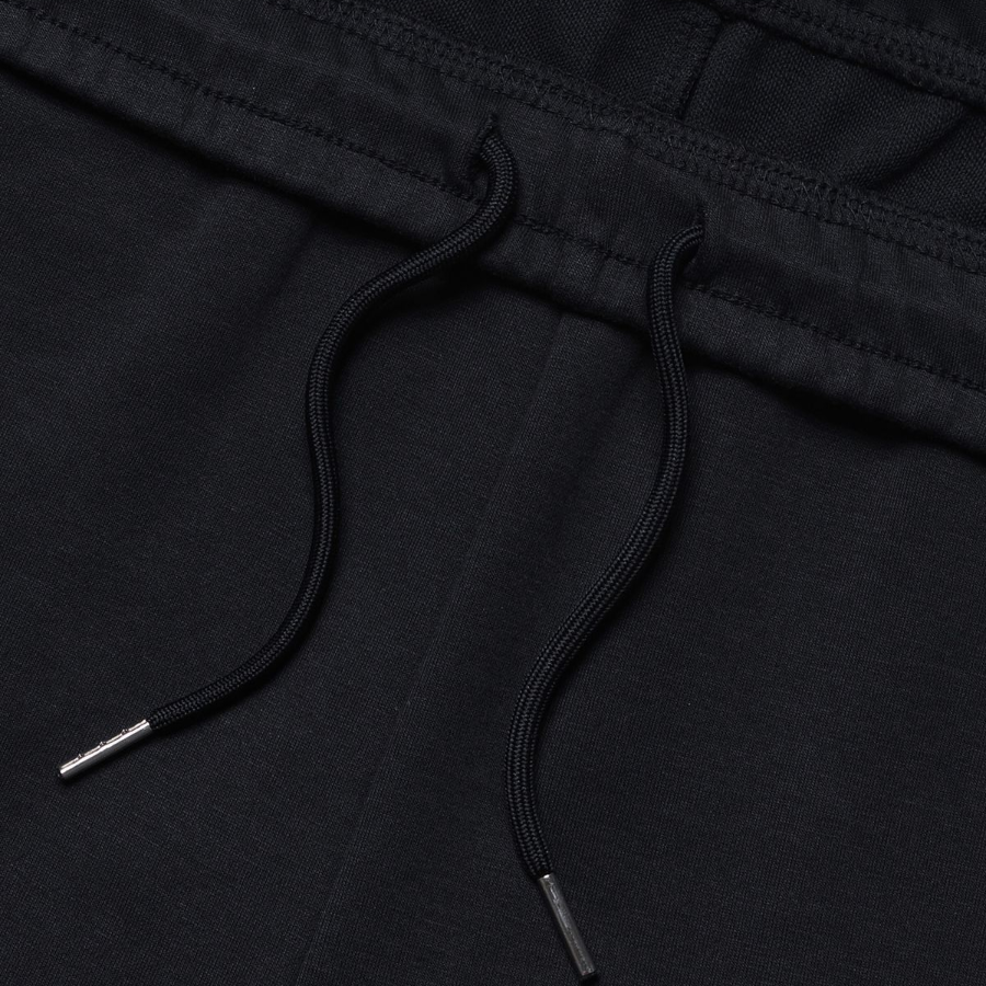 Flat Terry Sweat Shorts [Black]