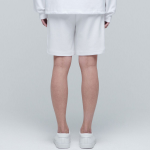 Flat Terry Sweat Shorts [White]