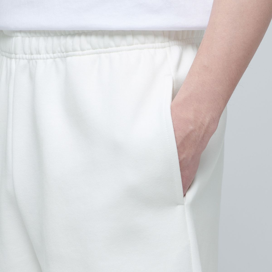 Flat Terry Sweat Shorts [Cream]