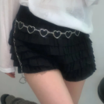 Heart Heart Chain Belt — цепочный ремень с подвесками в форме сердец