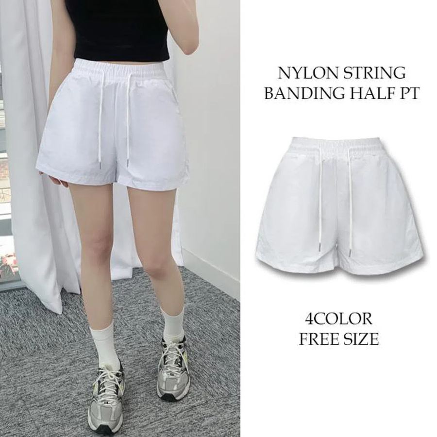 Охлаждающие нейлоновые шорты с эластичным поясом