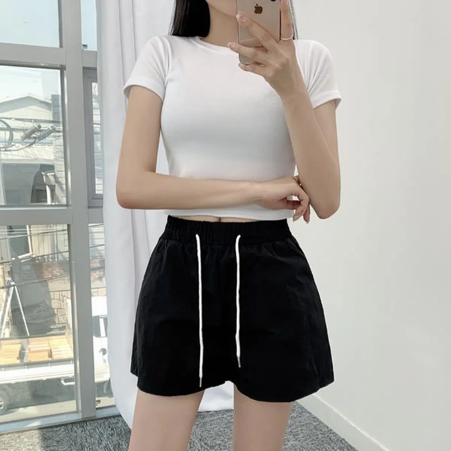 Охлаждающие нейлоновые шорты с эластичным поясом