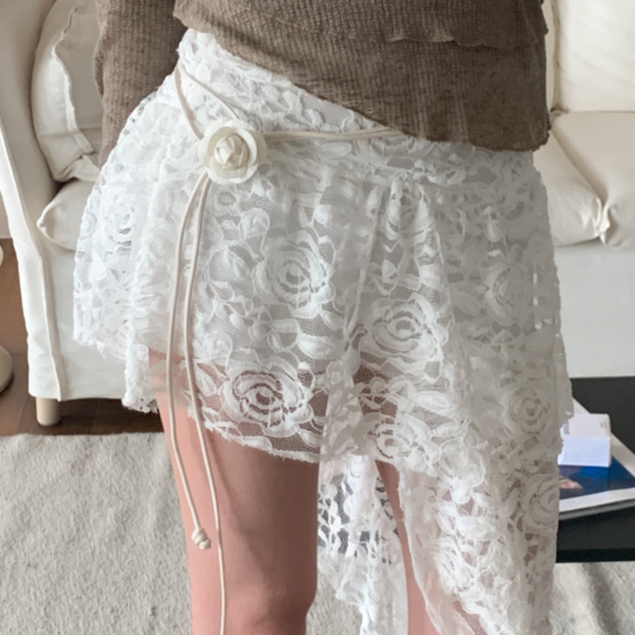 Rozni Slim Leather Rope Belt — кожаный ремень-шнур с узлом в минималистичном стиле