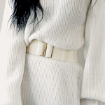 Simple Wide Stretch Corset Belt — широкий эластичный пояс-корсет для платьев и пальто