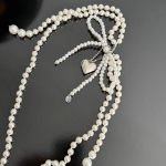 Pearl Ribbon Belt — пояс с бантом и жемчужным декором