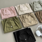 Свободный размер-Серый-Брюки