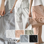 Свободный размер-Розовый-Брюки