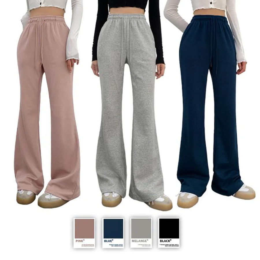 Базовые тренировочные брюки Bootcut с эластичным эффектом