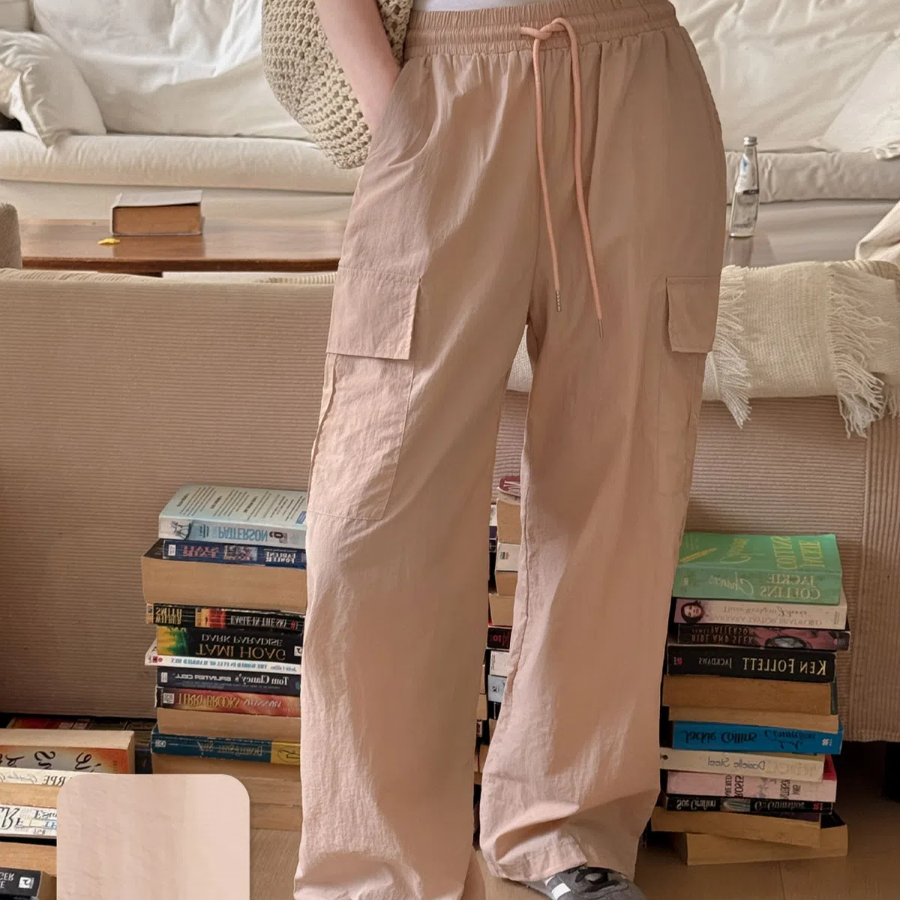 Шуршащие карго-брюки Fever с накладными карманами