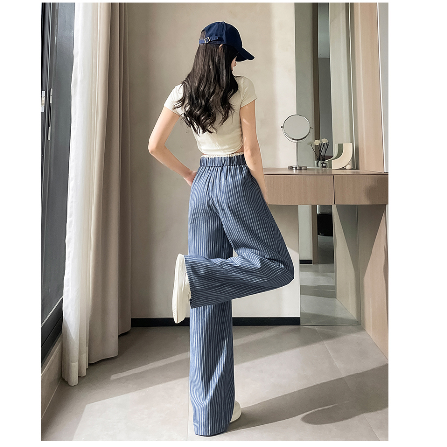 Повседневные брюки с эластичным поясом