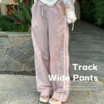 Свободный размер-Темно-синий-Спортивные брюки