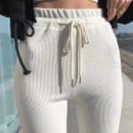 Фирменные тренировочные брюки Line-Up в стиле slim-fit с расклешением