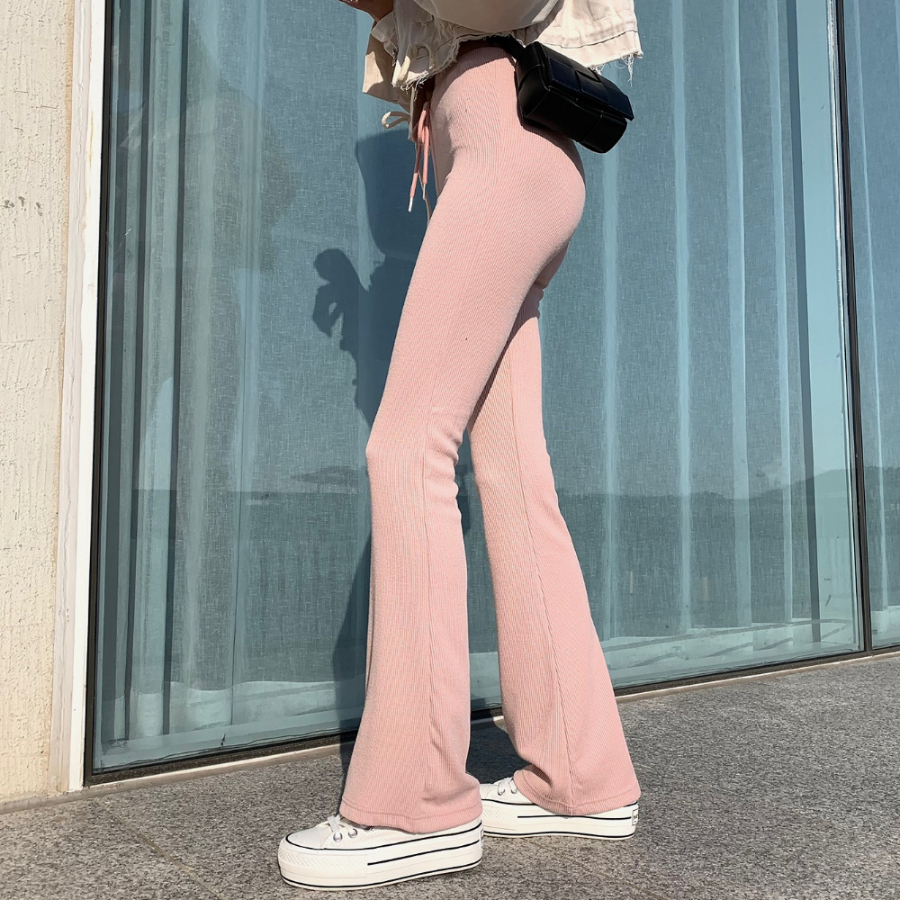 Фирменные тренировочные брюки Line-Up в стиле slim-fit с расклешением