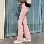 Фирменные тренировочные брюки Line-Up в стиле slim-fit с расклешением