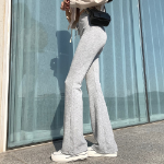 Фирменные тренировочные брюки Line-Up в стиле slim-fit с расклешением