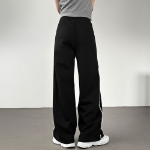 Широкие тренировочные брюки с кружевной боковой линией