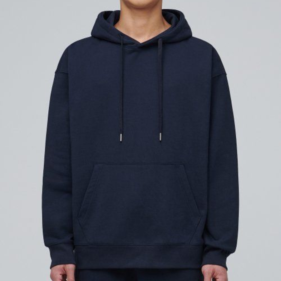 Musinsa Standard Heavyweight Oversized Hooded Sweatshirt – Navy