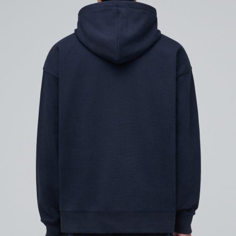Musinsa Standard Heavyweight Oversized Hooded Sweatshirt – Navy