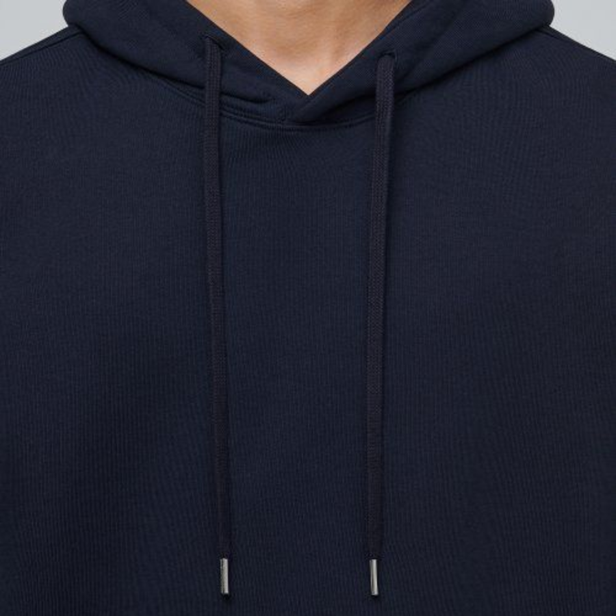 Musinsa Standard Heavyweight Oversized Hooded Sweatshirt – Navy