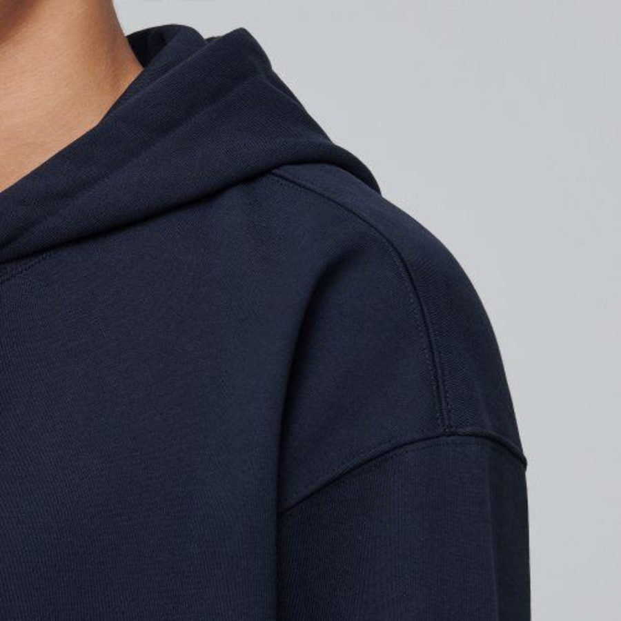 Musinsa Standard Heavyweight Oversized Hooded Sweatshirt – Navy