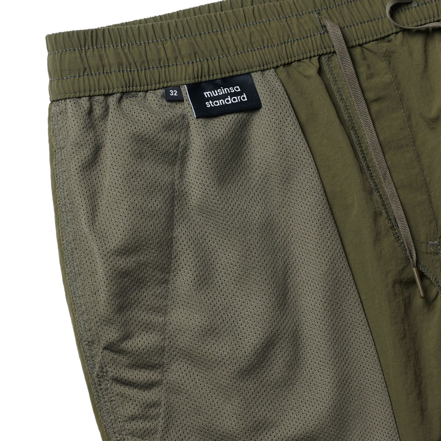 Nylon Banding Shorts 7.5" [Olive Green]