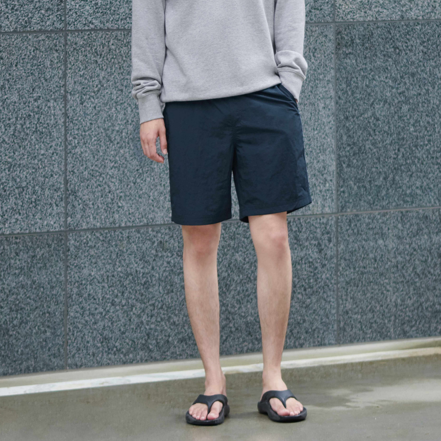 Nylon Banding Shorts 7.5" [Navy]