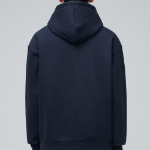 Musinsa Standard Brushed Hooded Sweatshirt – Navy