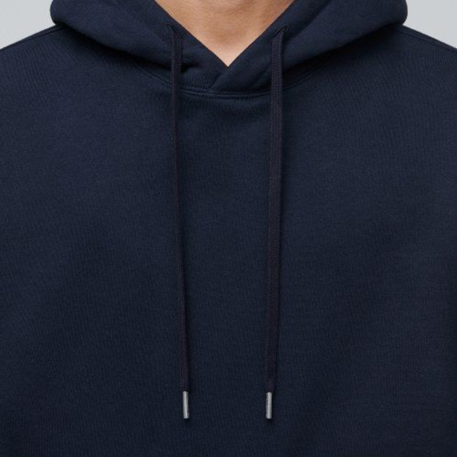 Musinsa Standard Brushed Hooded Sweatshirt – Navy