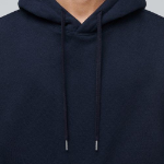 Musinsa Standard Brushed Hooded Sweatshirt – Navy