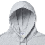 Musinsa Standard Heavyweight Oversize Hooded Sweatshirt Melange Light Grey