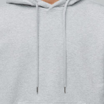 Musinsa Standard Heavyweight Oversize Hooded Sweatshirt Melange Light Grey