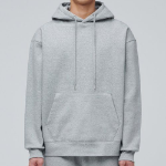 Musinsa Standard Fleece Hooded Sweatshirt Medium Grey