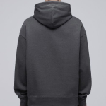 Musinsa Standard Flat Terry Oversize Hooded Sweatshirt Gunmetal