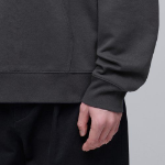 Musinsa Standard Flat Terry Oversize Hooded Sweatshirt Gunmetal