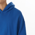 Musinsa Standard Loose Balloon Hooded Sweatshirt Blue