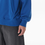 Musinsa Standard Loose Balloon Hooded Sweatshirt Blue