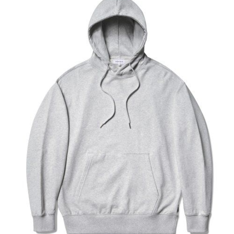 Musinsa Standard Oversize Hooded Sweatshirt Melange Light Grey