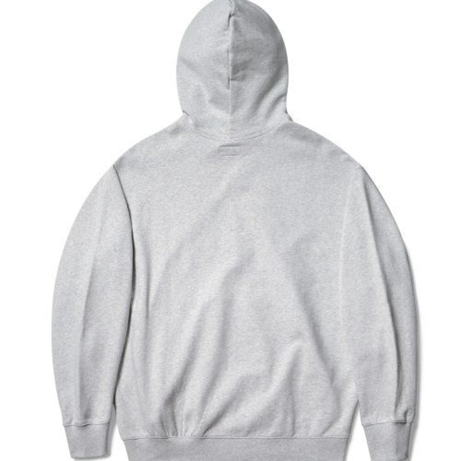 Musinsa Standard Oversize Hooded Sweatshirt Melange Light Grey