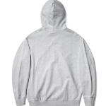 Musinsa Standard Oversize Hooded Sweatshirt Melange Light Grey