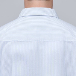 Musinsa Standard Stripe Oversized Oxford Shirt – Sky Blue Stripe