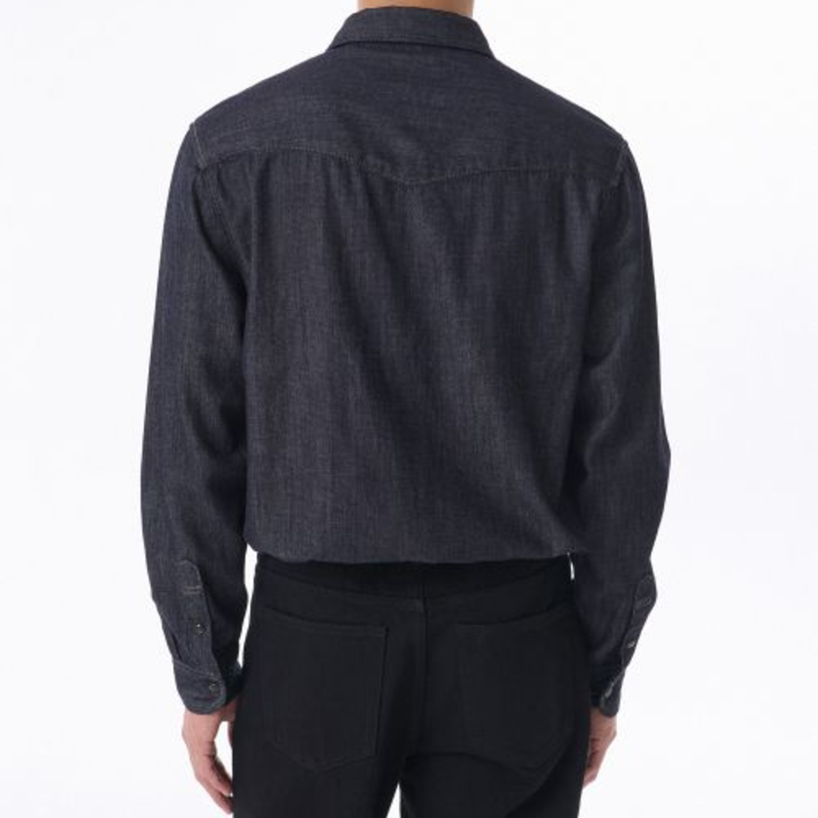 Musinsa Standard Denim Western Shirt – Indigo