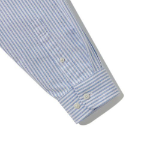 Melange Master Overfit Stripe Oxford Shirt – Blue/Stripe
