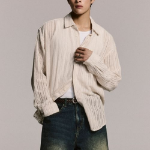 Musinsa Standard Relaxed Crochet Shirt – Ivory