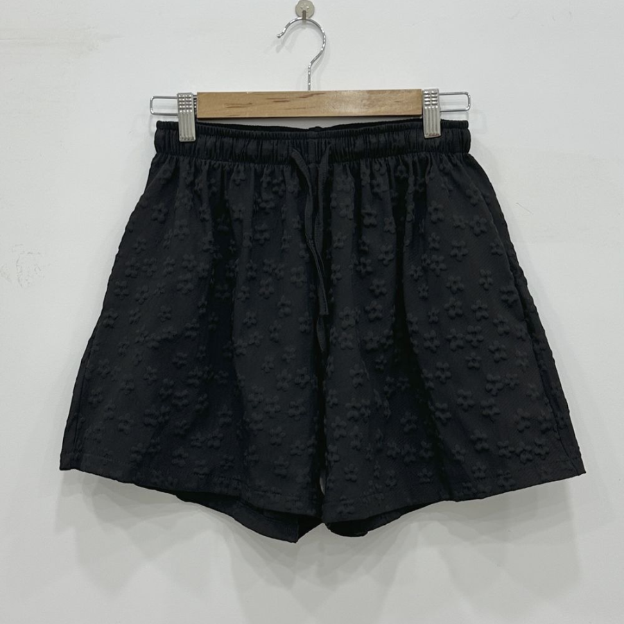 Шорты-брюки с цветочным принтом и бантом Objet