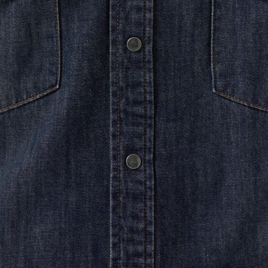 Musinsa Standard Denim Western Shirt – Indigo